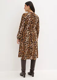 Robe midi en satin fluide, bonprix