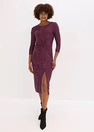 Robe midi en jacquard, bonprix
