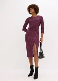 Robe midi en jacquard, bonprix