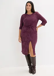 Robe midi en jacquard, bonprix