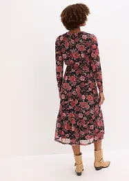 Robe midi en mesh doux, bonprix