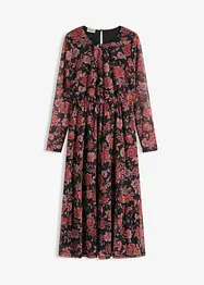 Robe midi en mesh doux, bonprix