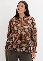 T-shirt tunique en mesh, bonprix