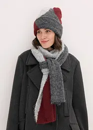 Écharpe et bonnet (ens. 2 pces), bonprix