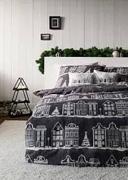 Parure de lit avec maisons, bonprix