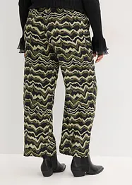 Pantalon palazzo en léger crêpe de viscose, bonprix