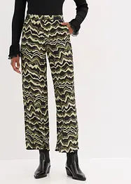 Pantalon palazzo en léger crêpe de viscose, bonprix