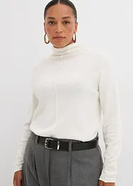 Pull col roulé doux, bonprix