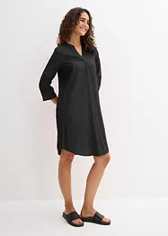 Robe-tunique texturée en viscose majoritaire, bonprix