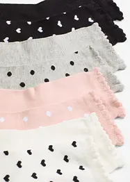 Lot de 8 paires de chaussettes mi-hautes coton majoritaire, bonprix