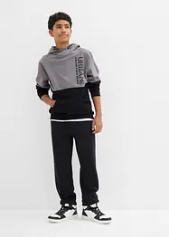 Lot de 2 pantalons de jogging doux en coton mélangé, bonprix