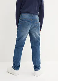 Jean thermique slim avec doublure en flanelle, fuselé, bonprix