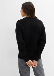 Pull en maille oversize, bonprix