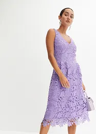 Robe en dentelle avec empiècement au crochet, bonprix