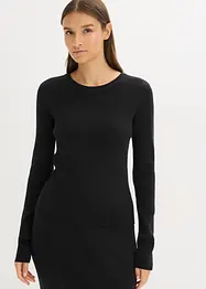 Pull doux en fine maille de viscose mélangée, bonprix