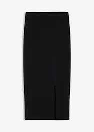 Jupe douce en fine maille de viscose mélangée, bonprix