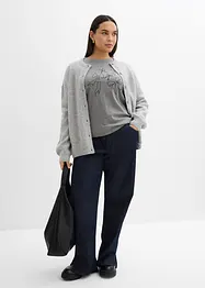 T-shirt manches longues 100% coton, bonprix