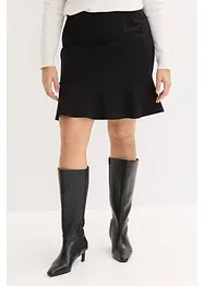 Mini-jupe en Punto di Roma confortable, bonprix