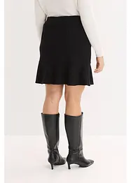 Mini-jupe en Punto di Roma confortable, bonprix