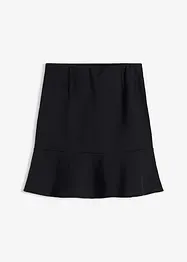 Mini-jupe en Punto di Roma confortable, bonprix