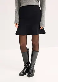 Mini-jupe en Punto di Roma confortable, bonprix