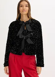 Veste courte à sequins, bonprix