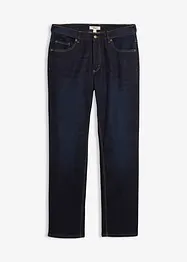 Jean regular extensible avec doublure chaude en jersey et taille élastiquée, droit, bonprix