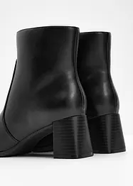Bottines à talon bloc, bonprix