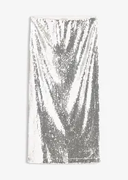 Jupe midi à sequins, bonprix