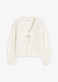 Gilet court en maille, bonprix