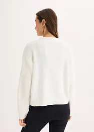 Gilet court en maille, bonprix