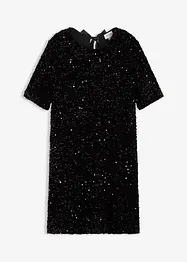 Robe courte à sequins, bonprix