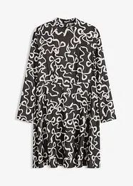 Robe midi fluide en viscose mélangée, bonprix