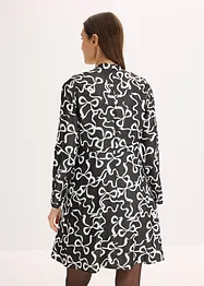 Robe midi fluide en viscose mélangée, bonprix