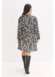 Robe midi fluide en viscose mélangée, bonprix