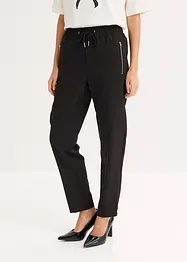 Pantalon jogger avec taille élastiquée, bonprix