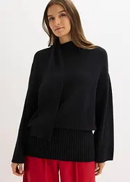Pull oversize et doux en viscose majoritaire, bonprix