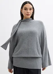 Pull oversize et doux en viscose majoritaire, bonprix