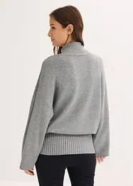Pull oversize et doux en viscose majoritaire, bonprix