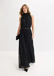 Robe longue avec jupe en dentelle, bonprix