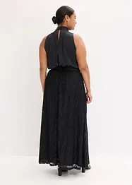 Robe longue avec jupe en dentelle, bonprix