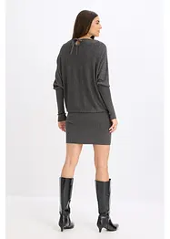 Robe fluide en maille de viscose mélangée, bonprix