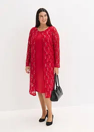 Robe à dentelle (ens. 2 pces), bonprix