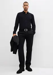 Chemise en piqué de coton ultra-extensible, slim, bonprix