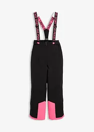 Pantalon de ski imperméable avec bretelles amovibles, bonprix