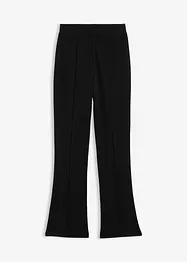 Pantalon évasé en jersey coton épais, bonprix