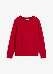 Pull en fine maille 100% coton, bonprix