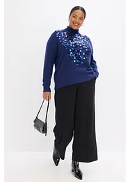 Pull à sequins, bonprix
