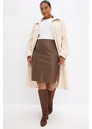 Jupe crayon enduite, bonprix