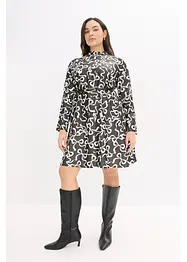 Robe midi fluide en viscose mélangée, bonprix